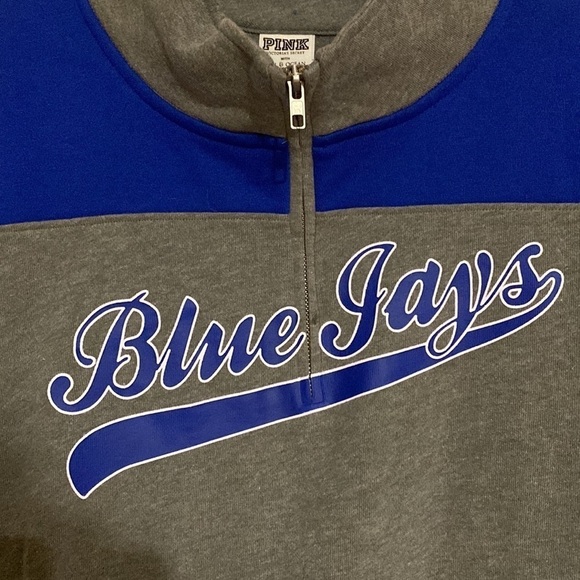 ⚾️NEW Toronto Blue Jays PINK zip pullover - Picture 2 of 6